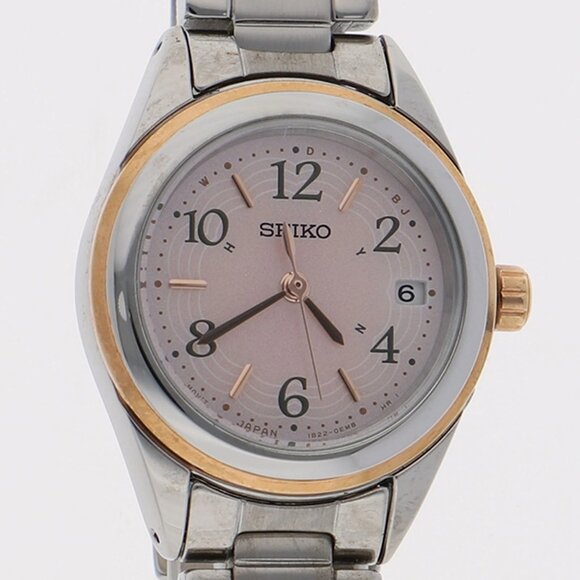 WATCH SEIKO SWFH076 1B22-0CD0 selection pink SS SOL - Picture 1 of 9